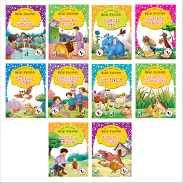 Evvel Zaman İçinde Masal Ülkesinde (10 Kitap)