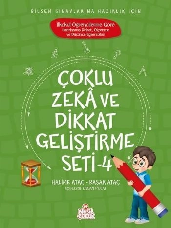 Çoklu Zeka Ve Dikkat Geliştirme Seti-4, Halime Ataç - Başar Ataç