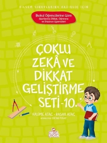 Çoklu Zeka Ve Dikkat Geliştirme Seti-10, Halime Ataç - Başar Ataç