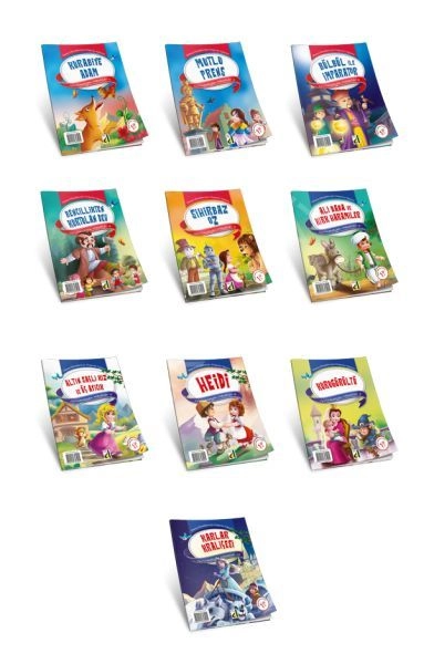 Gülümseyen Masallar (10 Kitap), Damla Yayınevi