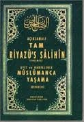 Açıklamalı Tam Riyazüs Salihin Tercümesi, Karton Kapak, Konya Kitapçılık