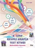 8. sınıf resimli arapça test kitabı, Kitap Dünyası Yayınları