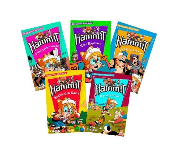 Hammit Olimpiyatlar Ülkesi 3 Set - (5 Kitap)