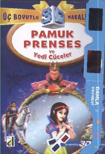 Pamuk Prenses ve Yedi Cüceler + 3D Gözlük, Damla Yayınevi