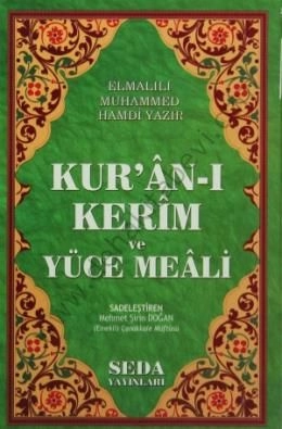 Bilgisayar Hatlı Kuranı Kerim ve Yüce Meali (Orta Boy Kod:149), Seda Yayınları