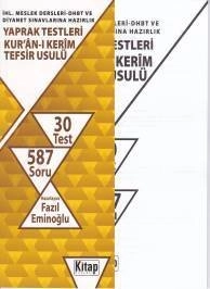 DHBT Kur'an ı Kerim Tefsir Usulü Yaprak Testleri, Fazıl Eminoğlu
