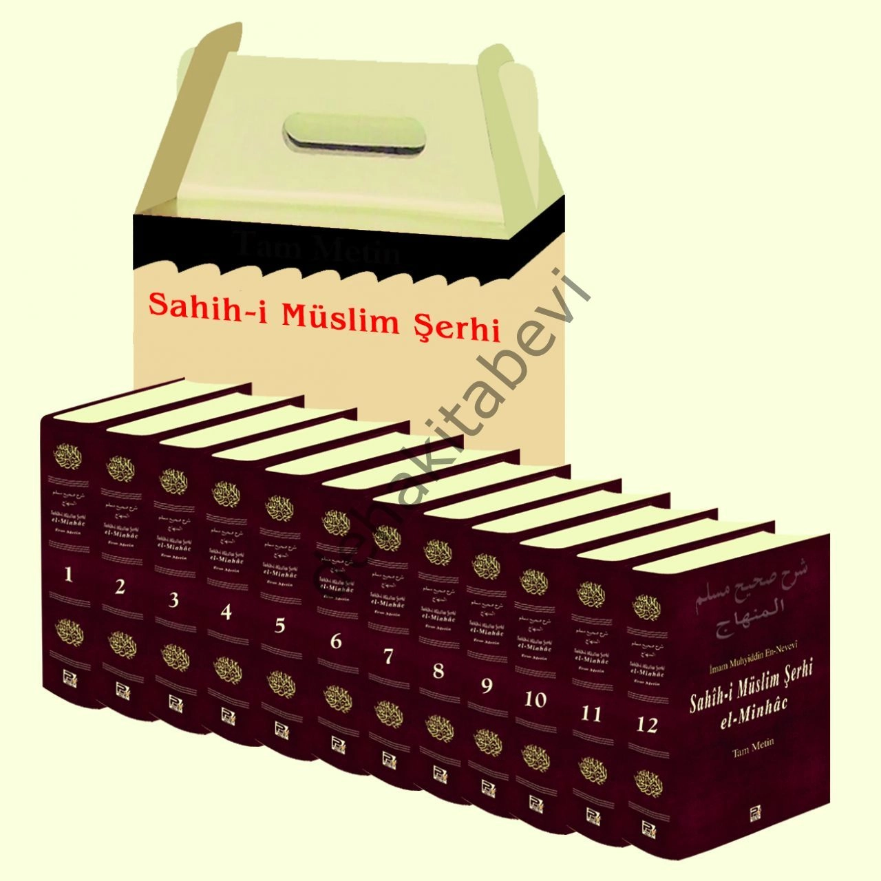Sahihi Müslim Şerhi, el Minhac, 12 cilt, Polen Yayınları