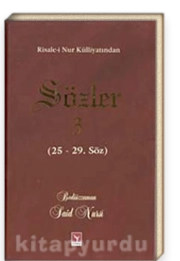 Sözler - 3 (25 - 29. Söz) (Lügatli, Orta Boy)