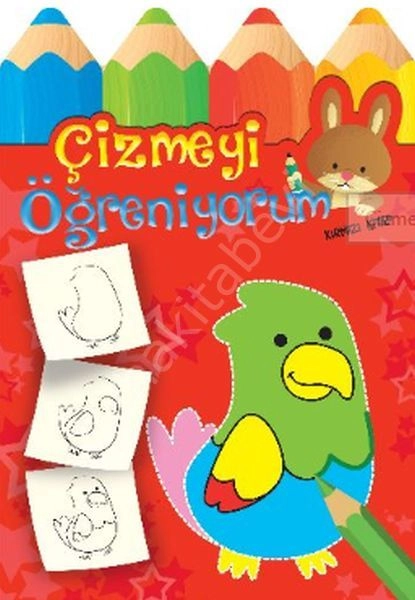 Çizmeyi Öğreniyorum Kırmızı Kitap, Parıltı Yayıncılık