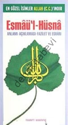 Esmaül Hüsna  Anlamı Açıklaması Fazileti ve Esrarı, Cep Boy