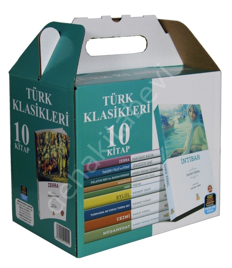 Türk Klasikleri  Tam Metin 10 Kitap Takım, Mercan Okul