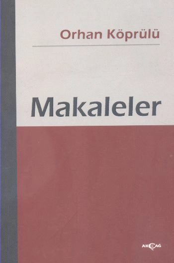 Makaleler, Orhan Köprülü