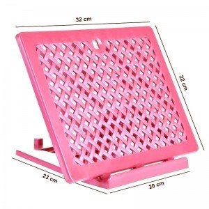 Pratik Masaüstü Plastik Rahle Pembe Renk