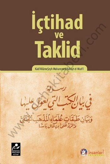 İçtihad ve Taklid, Mercan Kitap
