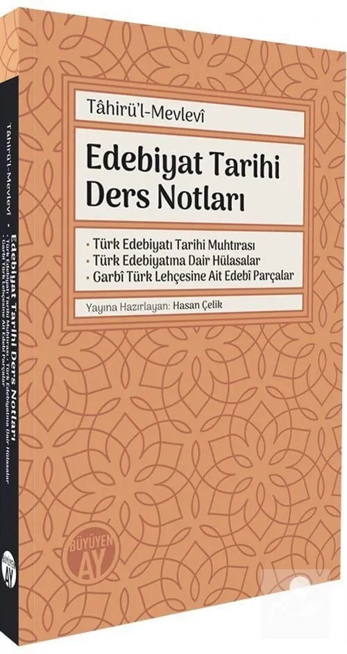 Edebiyat Tarihi Ders Notları Tahirü'l Mevlevi