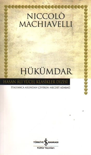 Hükümdar, Hasan Ali Yücel Klasikleri, Niccolo Machiavelli