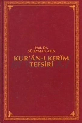 Kuranı Kerim Tefsiri, Süleyman Ateş (6 Cilt Takım)