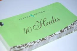 40 Hadis Kartelası (Kutusuz)
