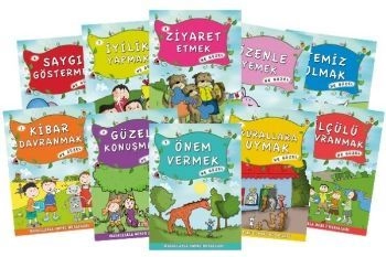 Masallarla Görgü Kuralları Set - (10 Kitap)