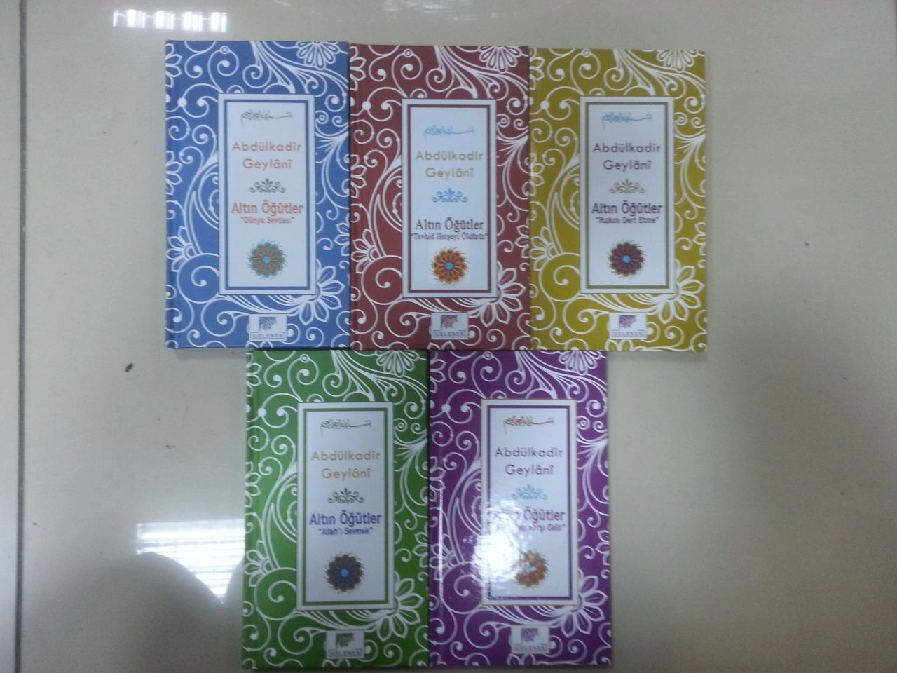 Abdülkadir Geylani, Altın Öğütler Seti, Ciltli, 5 Kitap