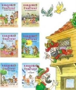 Karagöz ile Hacivat Dizisi (6 Kitap) 1.Sınıf, Damla Yayınevi