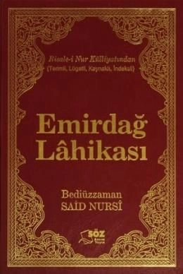 Emirdağ Lahikası (Büyük Boy), Söz Basım, Sayfa Altı Lügatli