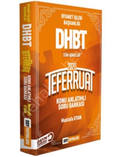 2020 DHBT Teferruat Serisi Konu Anlatımlı Soru Bankası, Ddy Yayınları