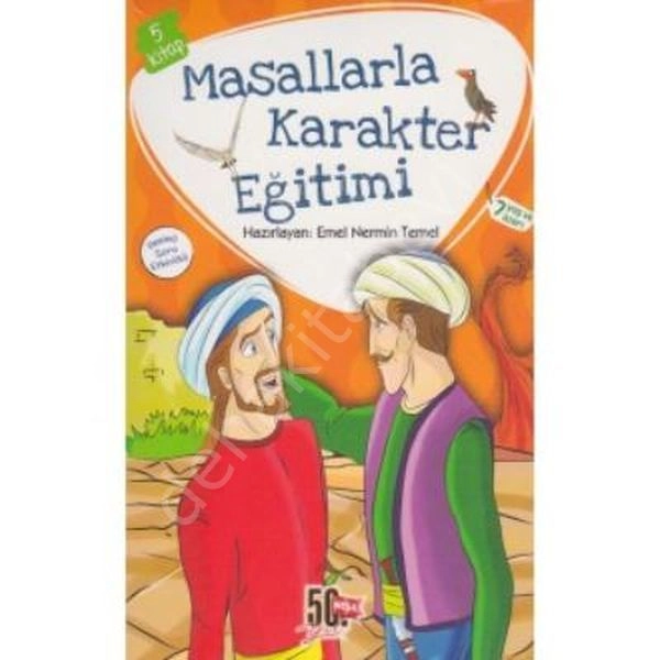 Masallarla Karakter Eğitimi (5 Kitap), Emel Nermin Temel