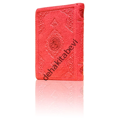 Hayrat Neşriyat  Pembe Renkli Çanta Boy K.Kerim (Yaldızlı-Kılıflı)