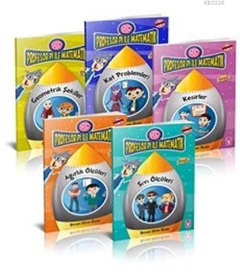 Profesör Pi İle Matematik 2 Set - (5 Kitap), Birsen Ekim Özen