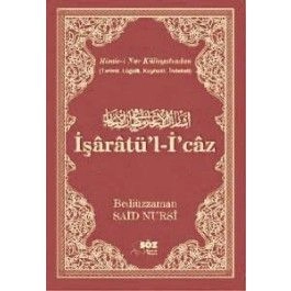 İşaratü'l-İ'caz (Büyük Boy-lügatli), Söz Basım Yayın