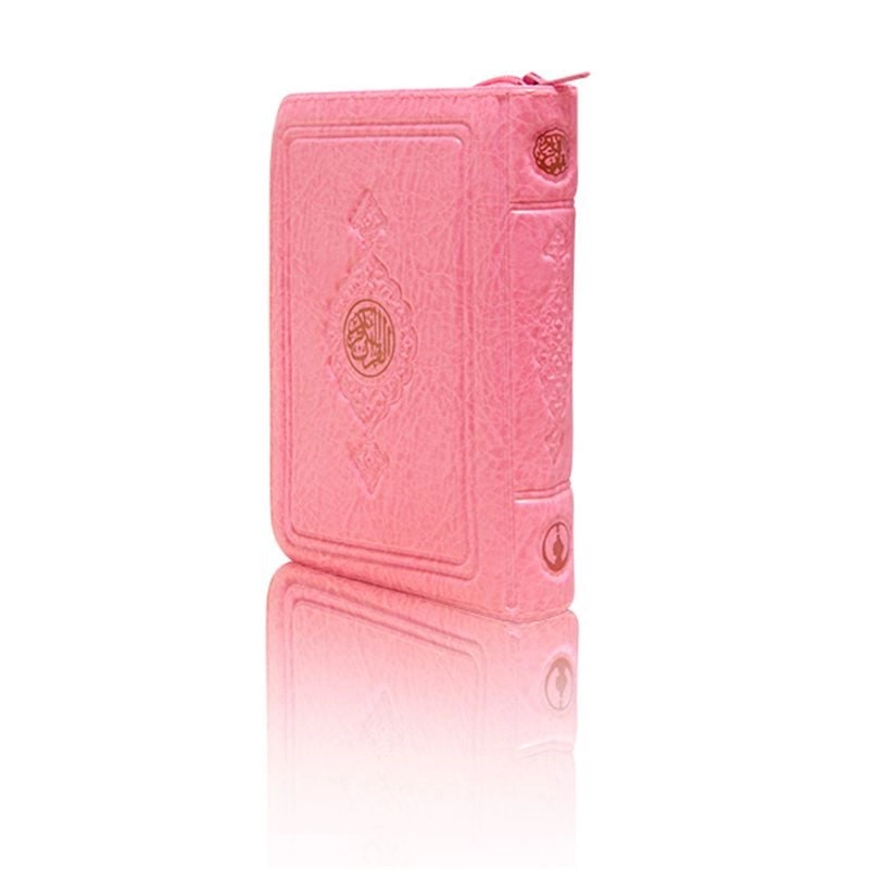 Hayrat Neşriyat  Pembe Renkli Cep Boy K.Kerim (Kılıflı)
