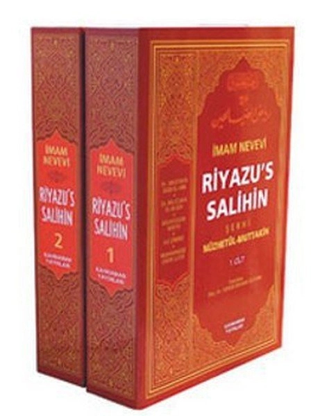 Riyazü's Salihin (2 Cilt, İthal Kağıt, Roman Boy, Karton Kapak), Kahraman Yayınları