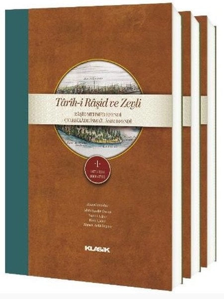 Tarih i Raşid ve Zeyli Raşid Mehmed Efendi Çelebizade İsmail Asım Efendi 3 Cilt Takım K.Kapa