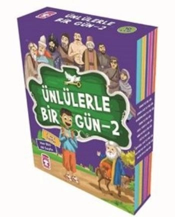 Ünlülerle Bir Gün 2 Set - (10 Kitap), Mustafa Orakçı