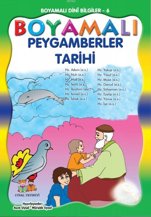 Boyamalı Peygamberler Tarihi (Tek Kitap) Kod:113, Uysal Yayınları