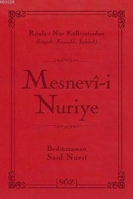Lügatli Mesnevi-İ Nuriye Çanta Boy İki Renk, Söz Basım