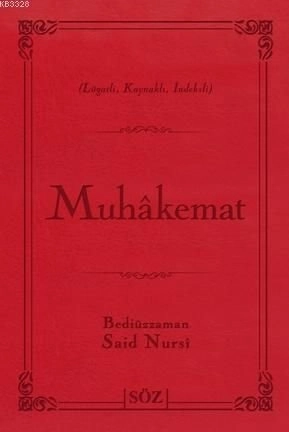 Muhakemat Büyük Boy İki Renk Lugatçeli, Söz Basım