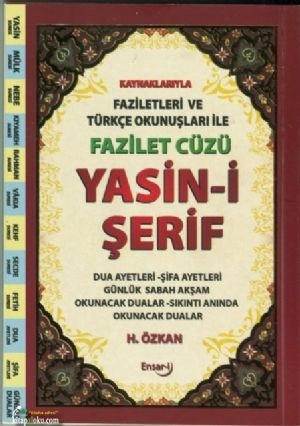 Fazilet Cüzü Yasini Şerif Çanta Boy, Ensari