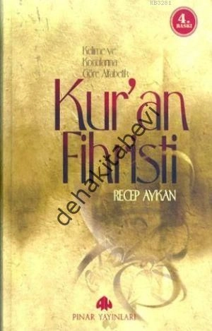 Kur´an Fihristi; Kelime ve Konularına Göre Alfabetik