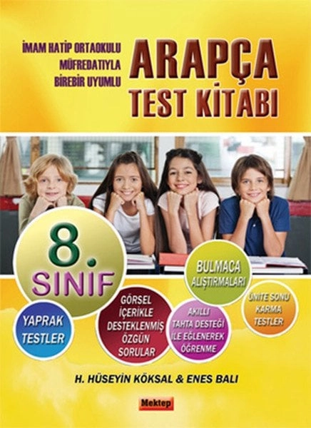 Arapça Test Kitabı 8. Sınıf, Mektep Yayınları