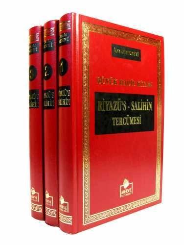 Riyazüs Salihin Tercümesi, 3 Cilt, Takım, Merve Yayınevi, 1. hamur