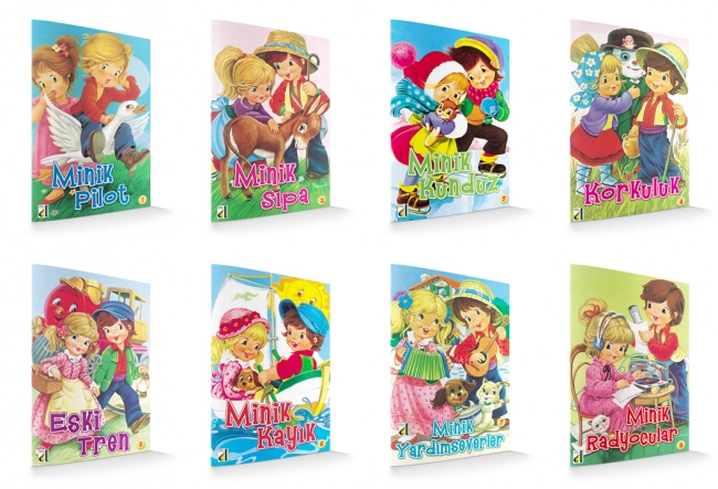 Minik Kahramanlar Seti (8 Kitap Takım),  Damla Yayınevi
